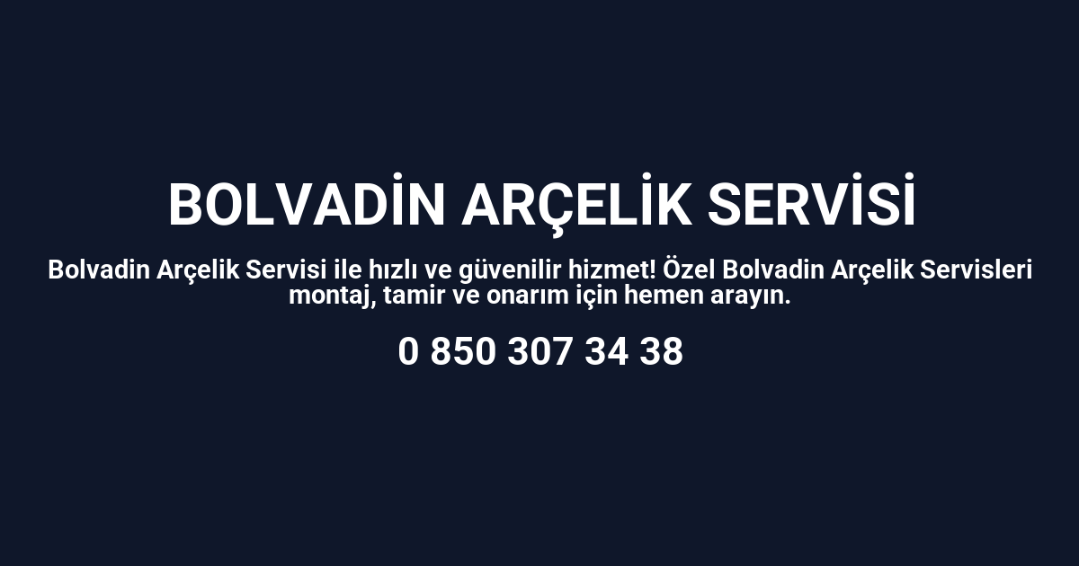 Bolvadin Arçelik Servisi